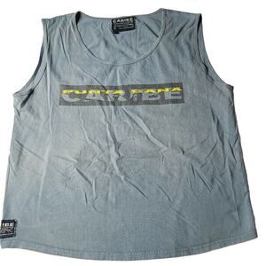 Caribe Active Tank Top Lizard Beach T-Shirt XL Dominican Republic Punta Cana